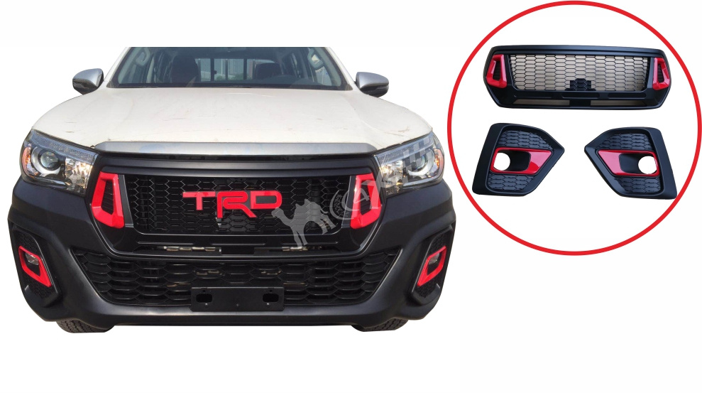 TRD GRILL AND FOGLAMP