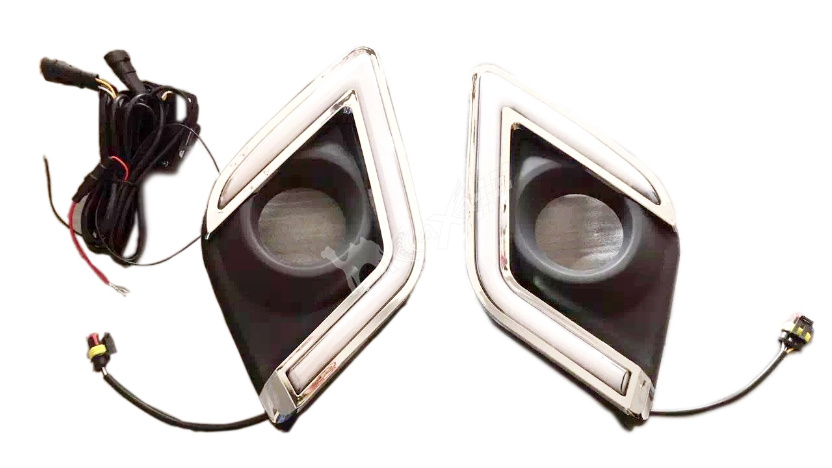 Daytime Running Lamp With Chromed Shell