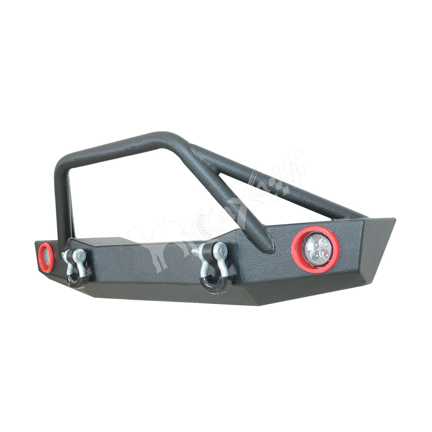 Steel Heavy Duty Front Bumper With Light