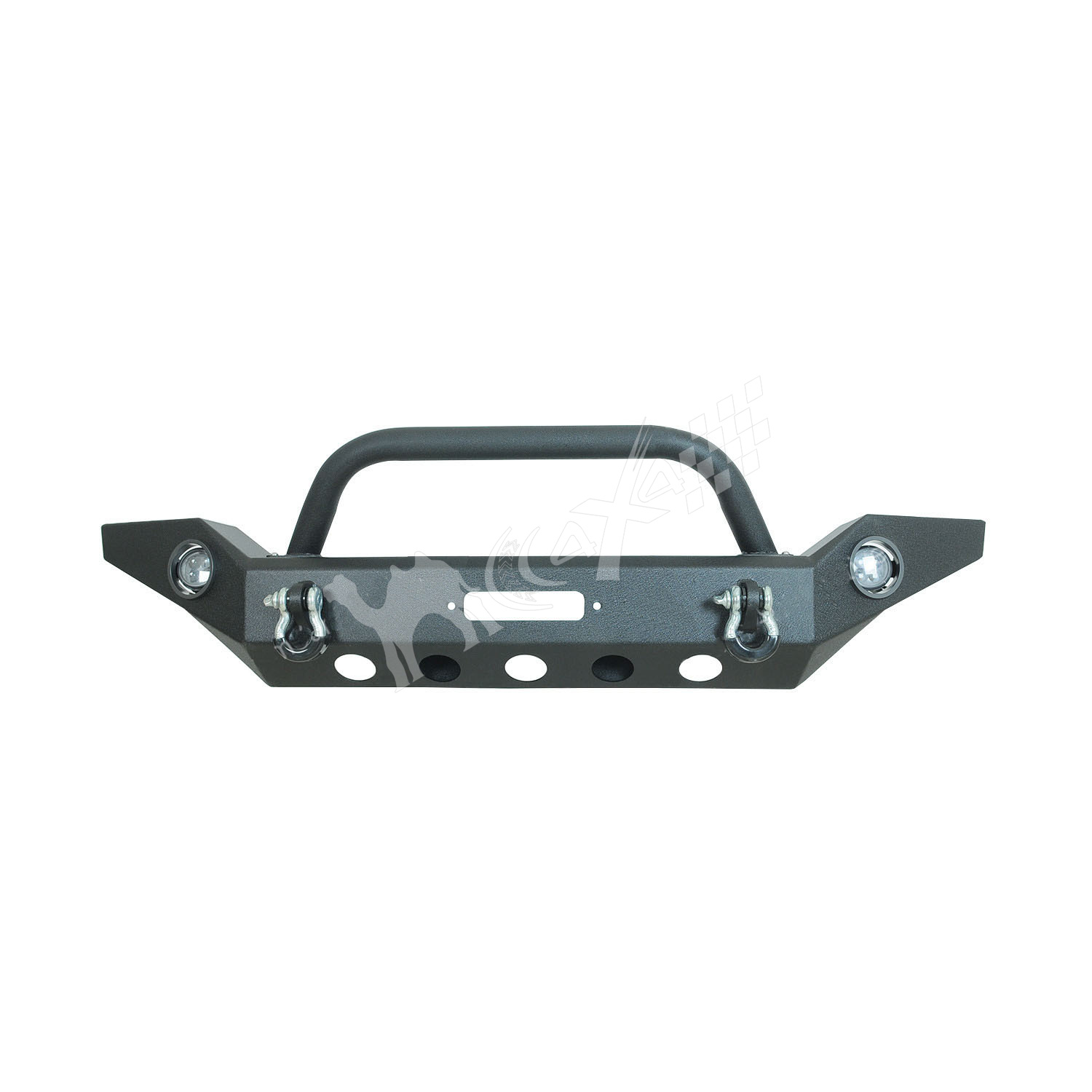 Steel Heavy Duty Front Bumper With Light