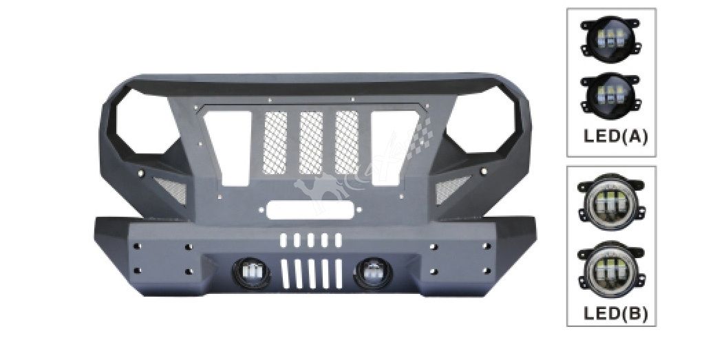 Steel Heavy Duty Front Bumper