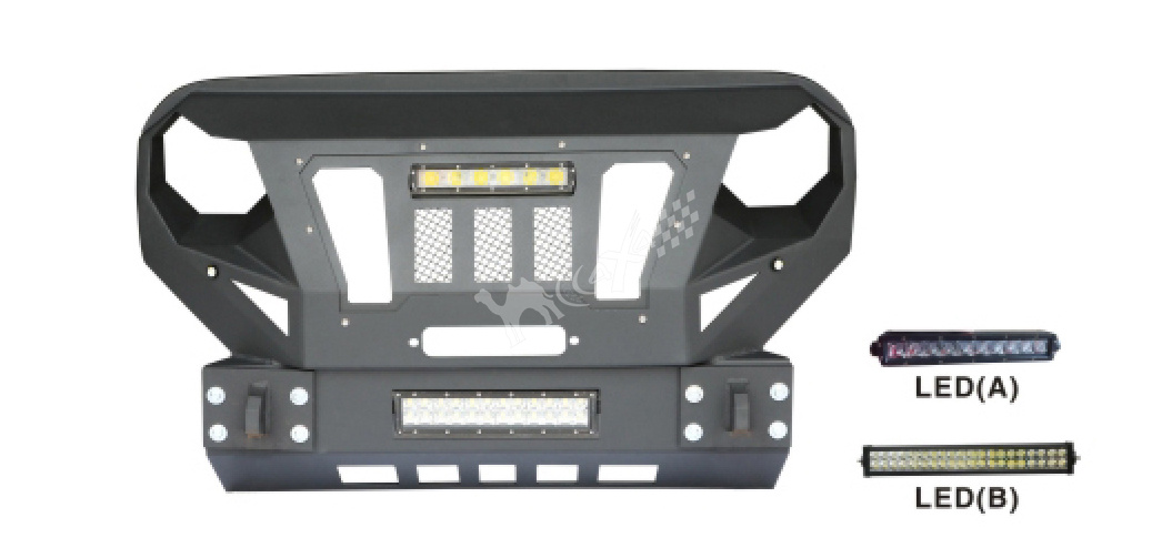 Steel Heavy Duty Front Bumper