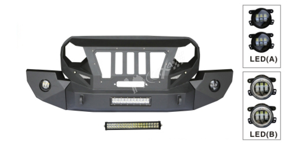Steel Heavy Duty Front Bumper