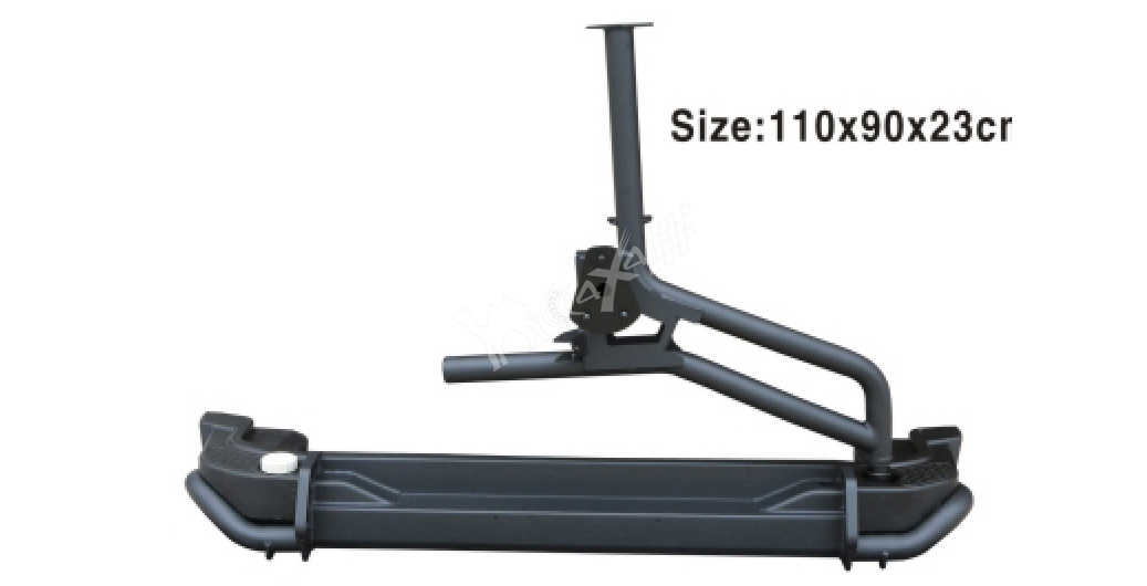 Heavy Duty Rear Bumper With Tyre Carrier