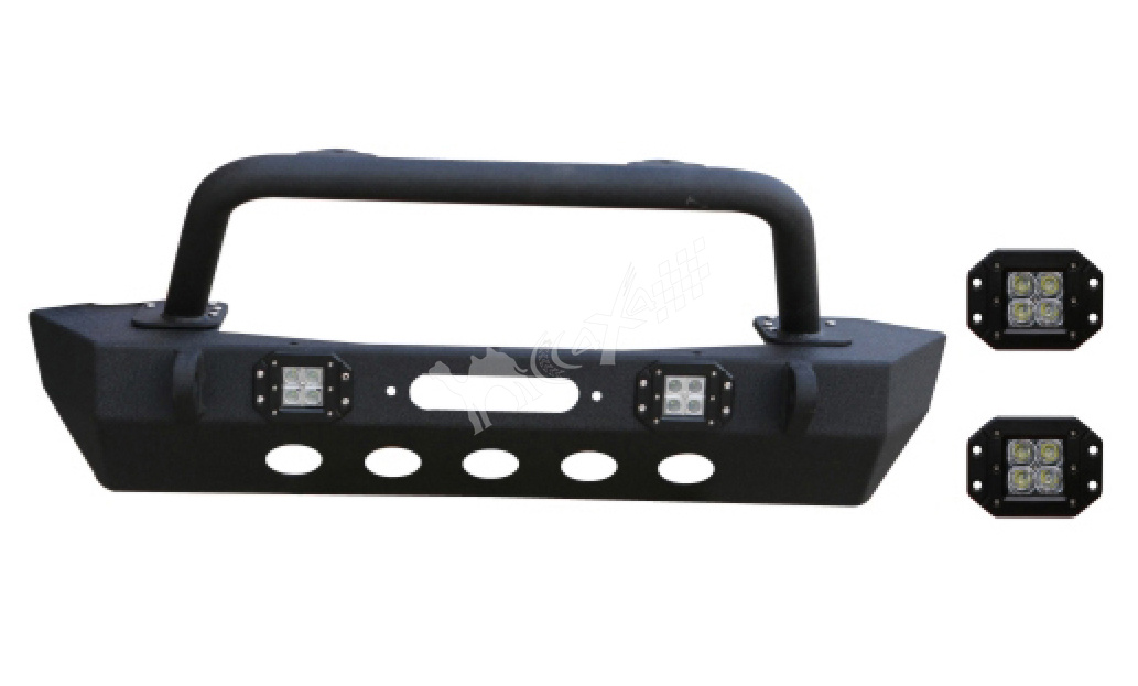 Steel Heavy Duty Front Bumper（With Lights）