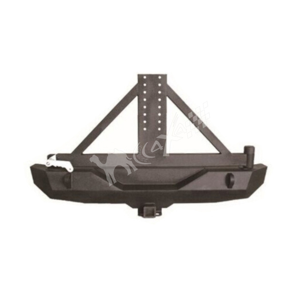 Rear Bumper With Spare Tyre Rack
