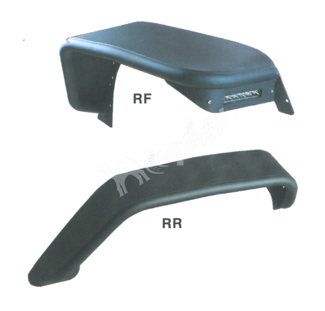 Oversize Fender Flare With LED Lights
